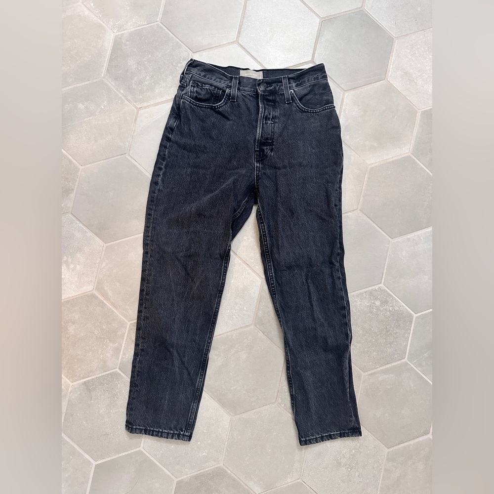 Everlane 90s Cheeky Black Denim Jeans